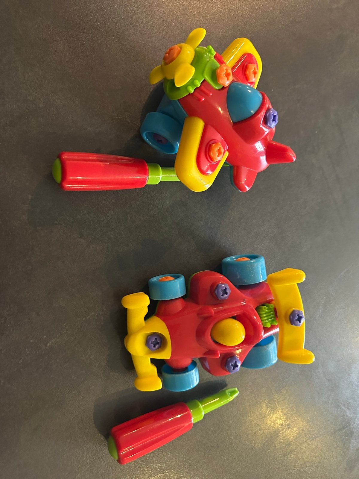Playgo Constructie setjes Auto en Vliegtuigje, Ophalen of Verzenden, Gebruikt, Bouwen