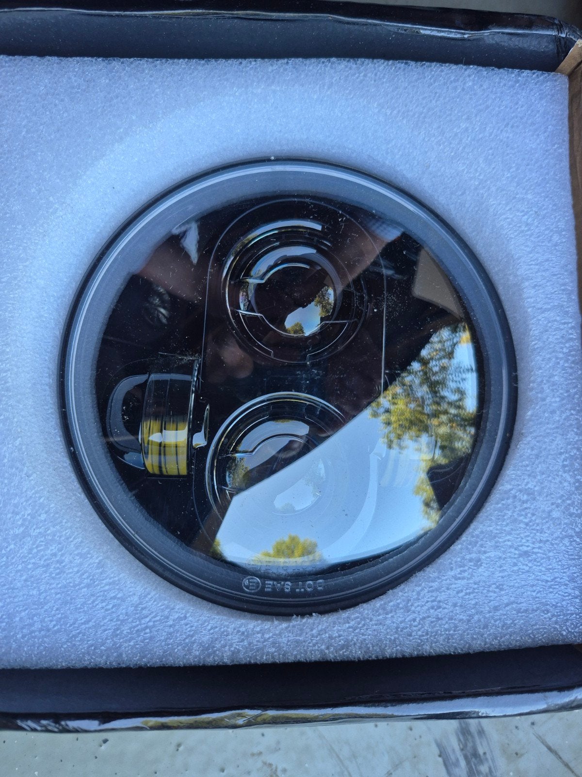 Nieuwe 7 inch LED Koplamp voor Auto/Motor - DOT SAE, Ophalen of Verzenden, Nieuw