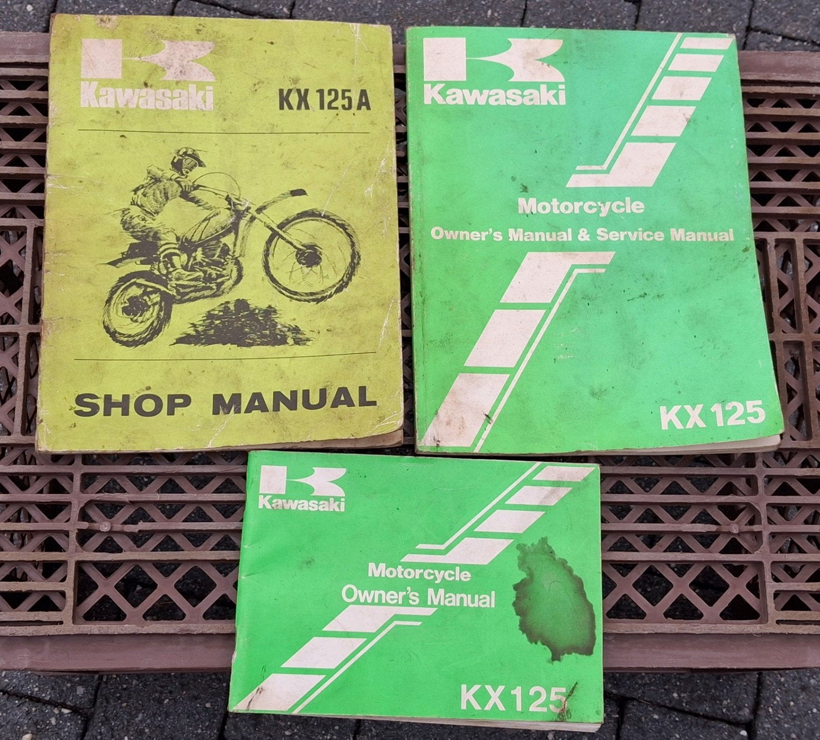 Kawasaki KX 125 shop manuals / werkplaatsboeken, Ophalen of Verzenden, Kawasaki