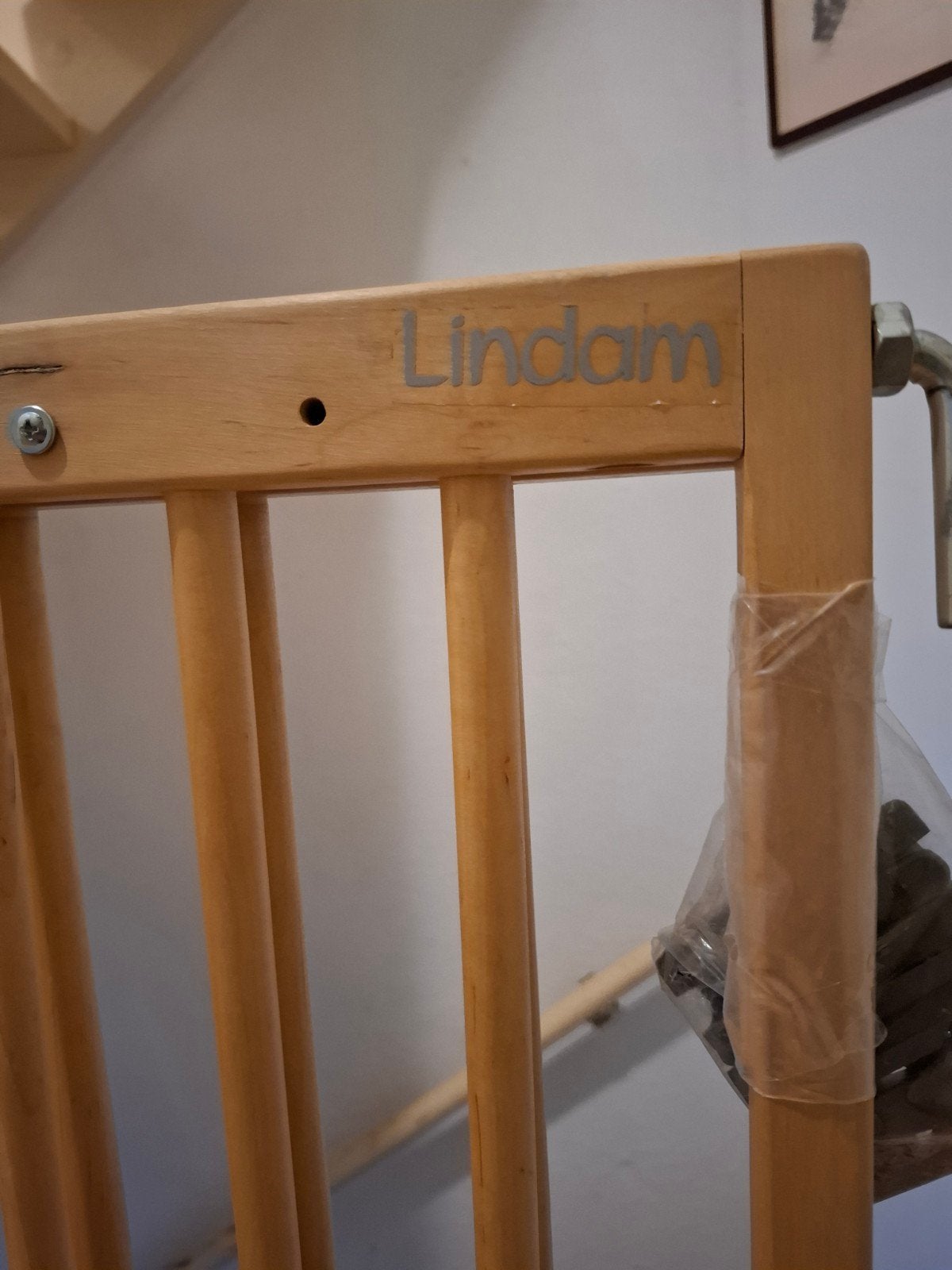 Traphekje, Lindam, Kinderen en Baby's, Ophalen, Zo goed als nieuw, Hout