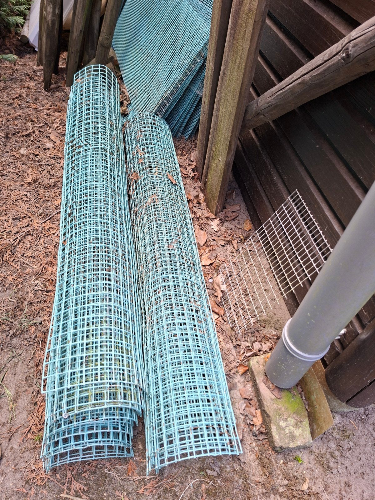 30 tunnels voor groentetuin/vogelvraat, Ophalen