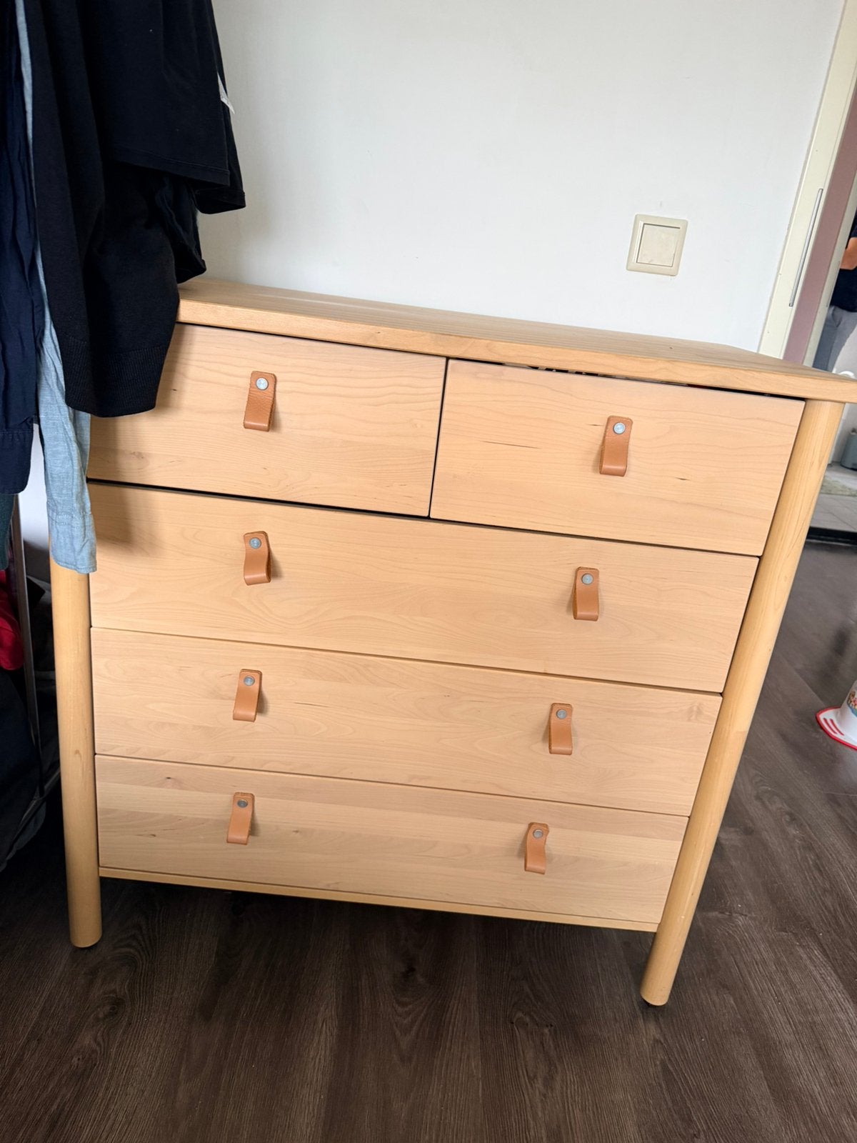 Björksnäs ladekast, Ophalen, 5 laden of meer, Massief hout, 50 tot 100 cm
