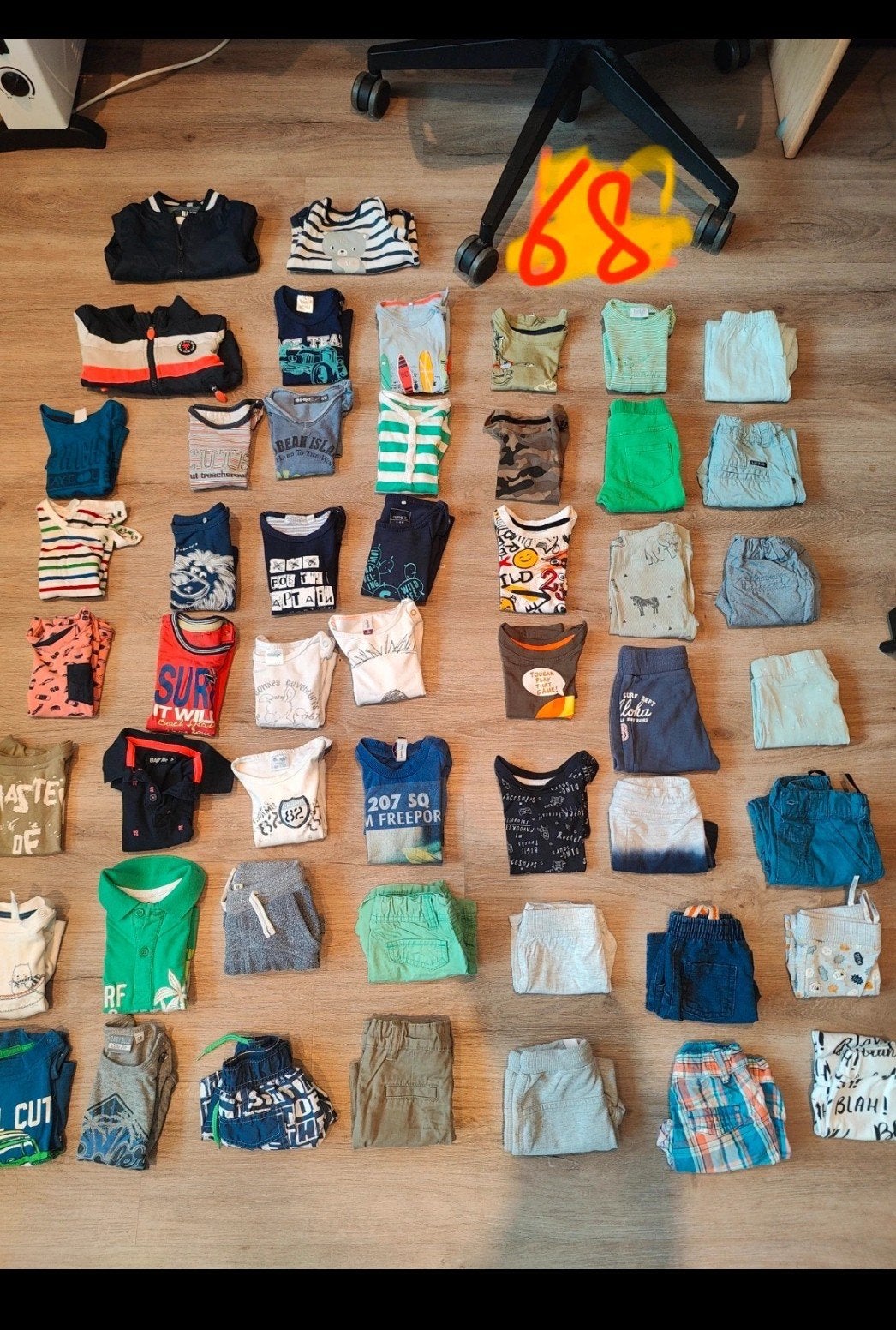 groot kledingpakket jongen maat 68 zomer, Ophalen of Verzenden, Jongetje
