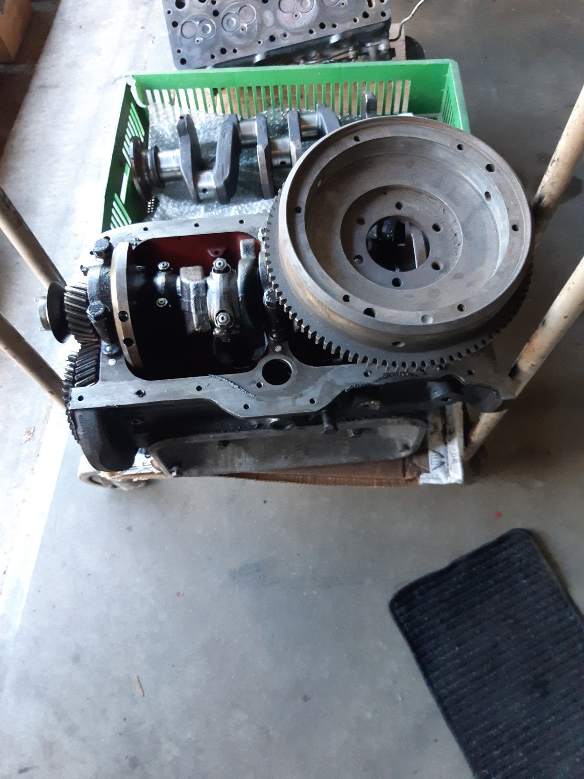 Mercedes-Benz OM 636 Diesel Motor in  onderdelen, Ophalen of Verzenden, Gebruikt, Mercedes-Benz
