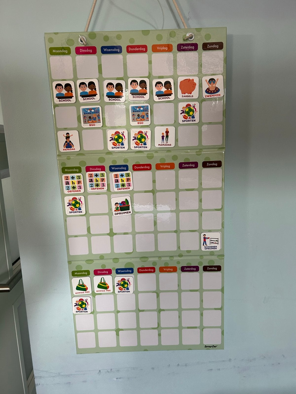 Smarfer beloningssysteem en planbord voor kinderen, Ophalen of Verzenden, Zo goed als nieuw, Ontdekken