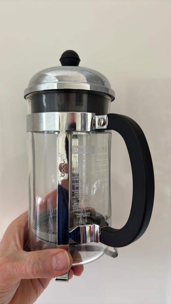 Bodum Chambord Cafetière (French Press) – Perfecte Staat!, Ophalen, Overige modellen, Gemalen koffie, Zo goed als nieuw