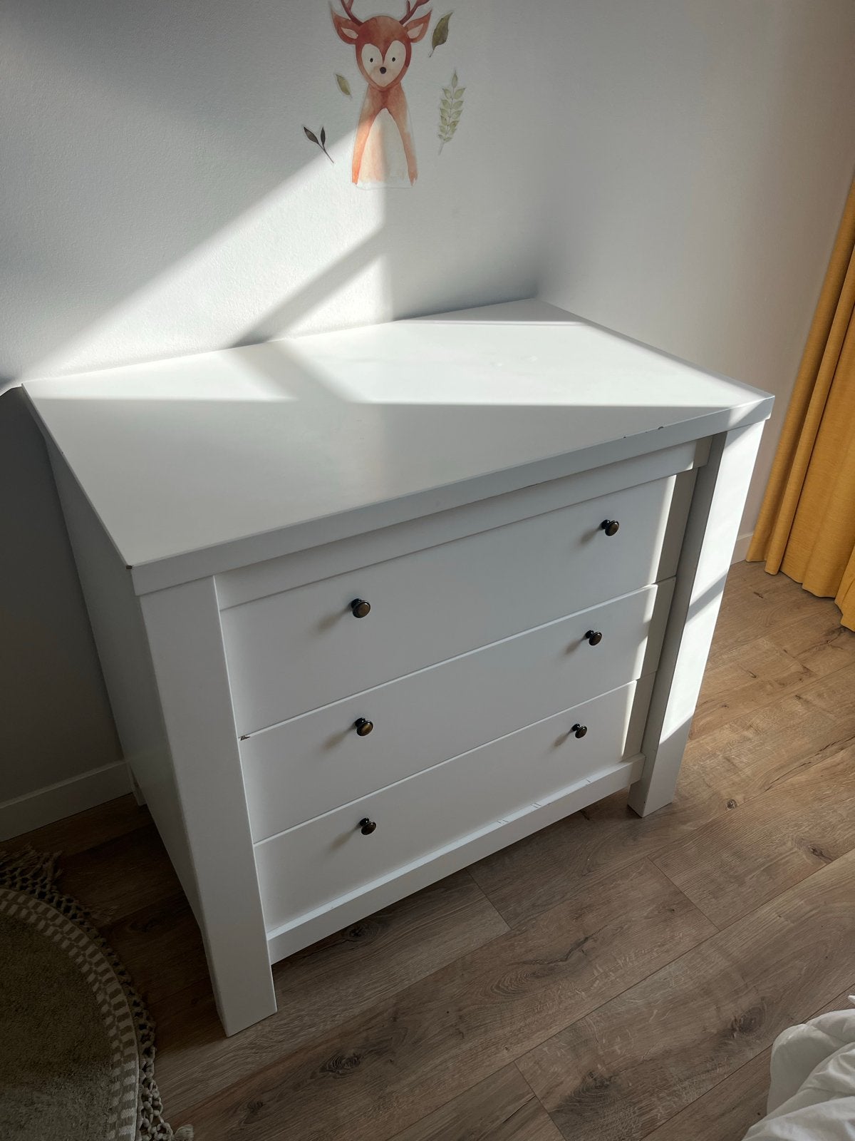 Bopita Commode Wit met 3 Lades, Ophalen, Gebruikt, 50 tot 70 cm, 75 tot 100 cm