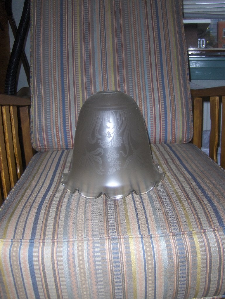 hanglamp, Ophalen of Verzenden, Gebruikt, Glas, Minder dan 50 cm