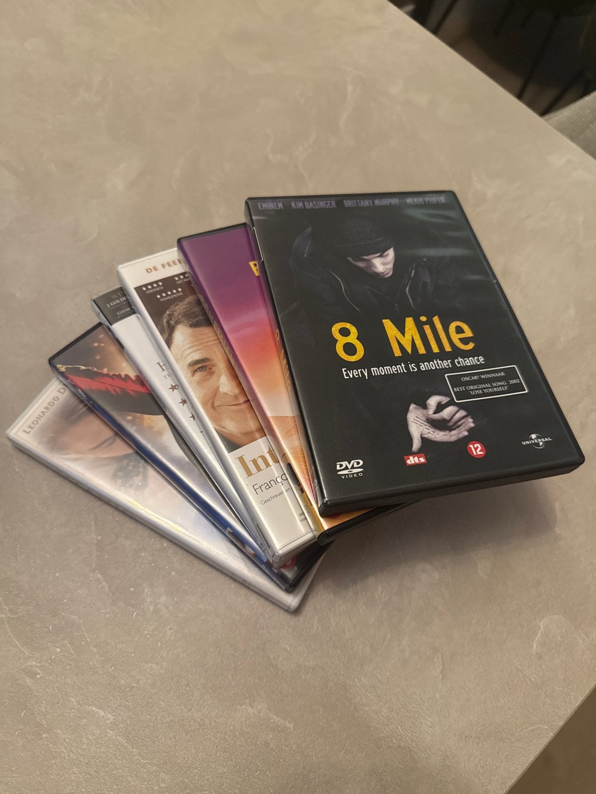 Diverse films per stuk: 8 Mile, Bohemian Rhapsody, Intouchab, Cd's en Dvd's, Dvd's | Drama, Nederlands, Overige genres, Ophalen of Verzenden