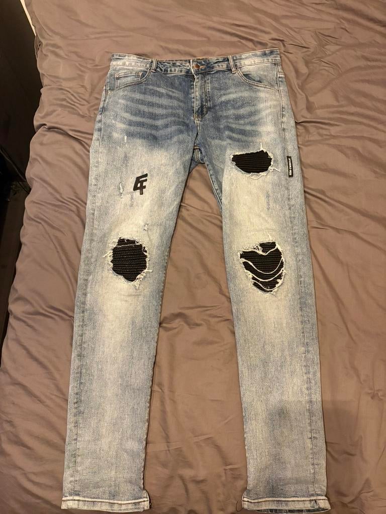 Een tweetje spijk broek, Ophalen of Verzenden, Zo goed als nieuw, Blauw, W36 - W38 (confectie 52/54)