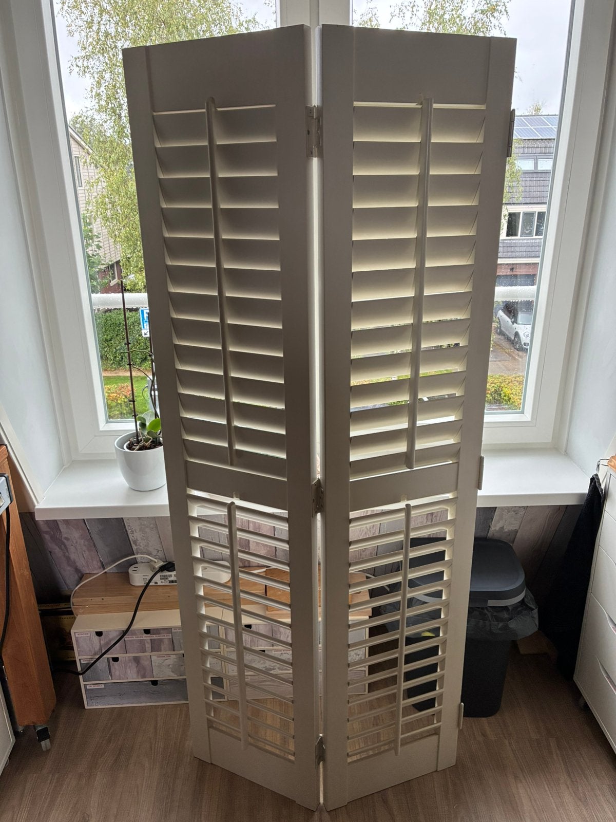 4 Shutters hoogte 167,5 , breedte 36,5, Ophalen, Gebruikt, Overige merken, Verduisterend