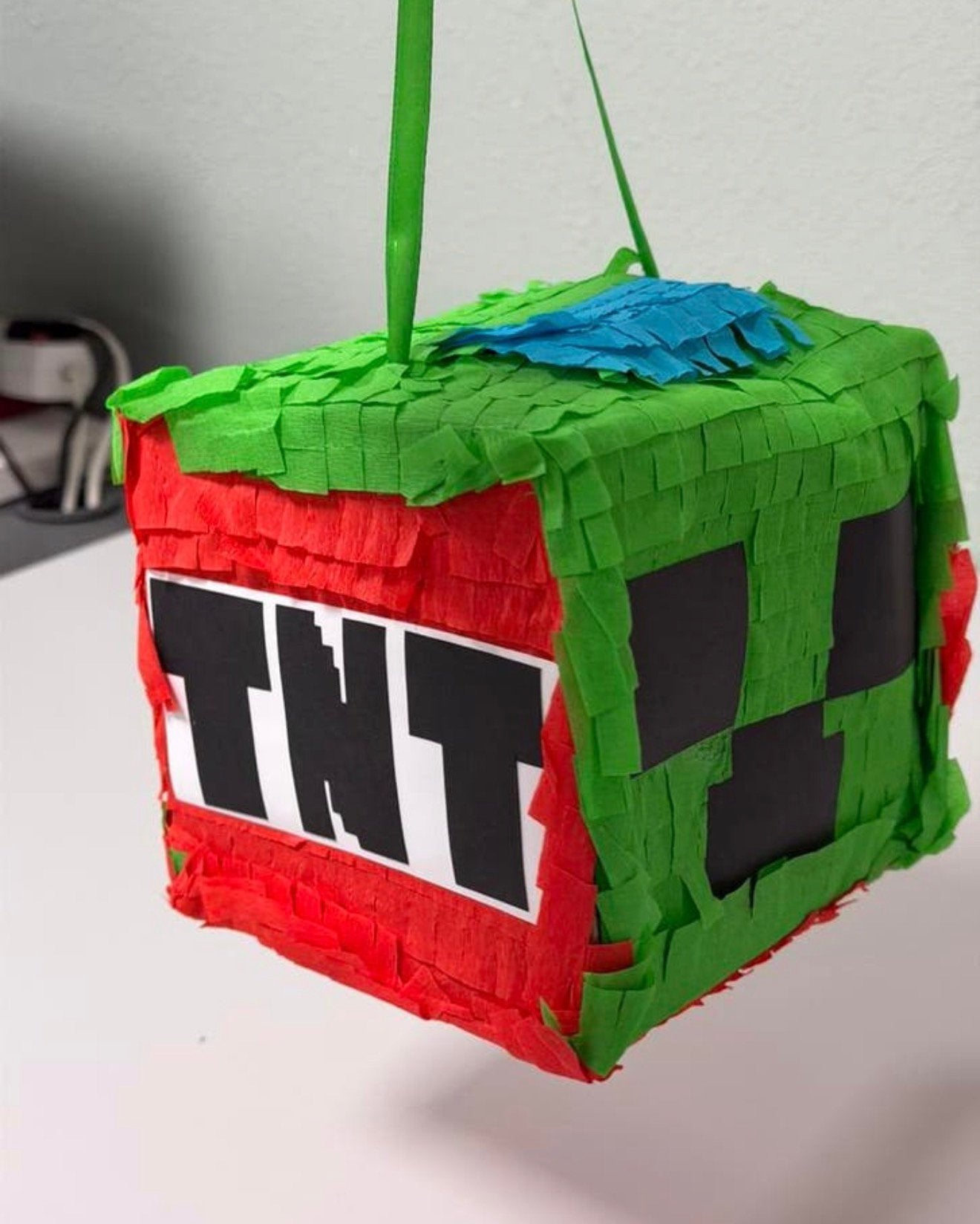 Minecraft Creeper TNT Piñata 16cm cado gift box game gaming, Diversen, Cadeaupapier, Nieuw, Ophalen of Verzenden, H, H
