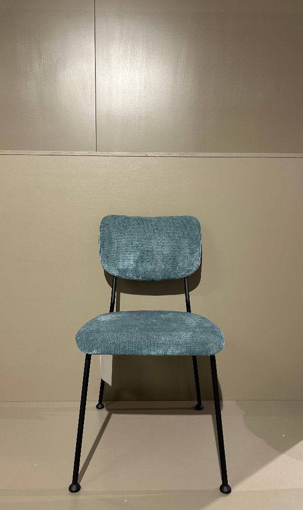 Chair Benson Grey Blue 50% korting, Ophalen, Blauw, Nieuw, Eén