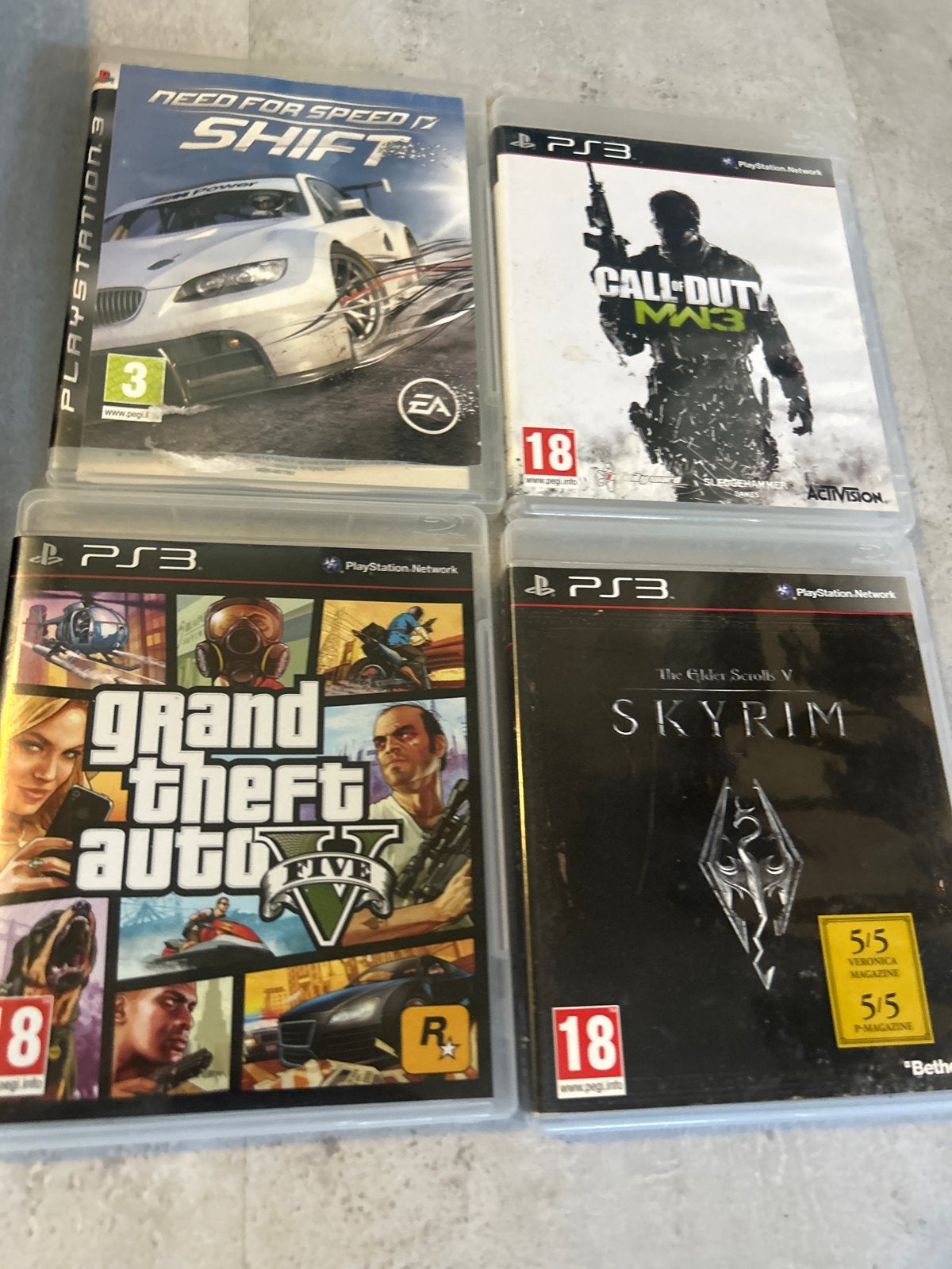 Playstation 3 Slim met 2 controllers en games, Spelcomputers en Games, Ophalen, Met 2 controllers, 320 GB, Slim