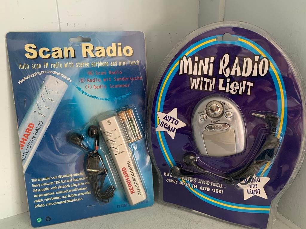 Vintage Radio & Mini Radio met Licht - Nieuw in verpakking, Audio, Tv en Foto, Radio's, Ophalen of Verzenden, Nieuw, Radio