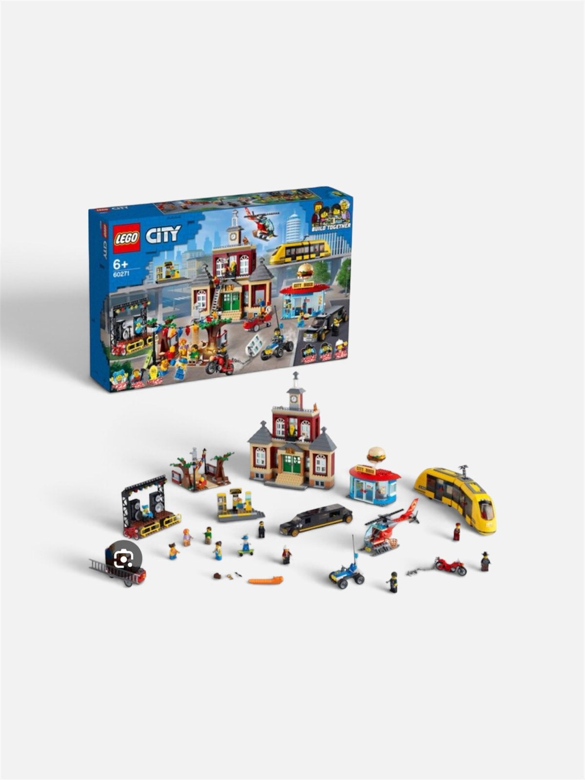 LEGO City Hoofdstraat (60271) - Complete set, Kinderen en Baby's, Speelgoed | Duplo en Lego, City, Lego, Ophalen of Verzenden