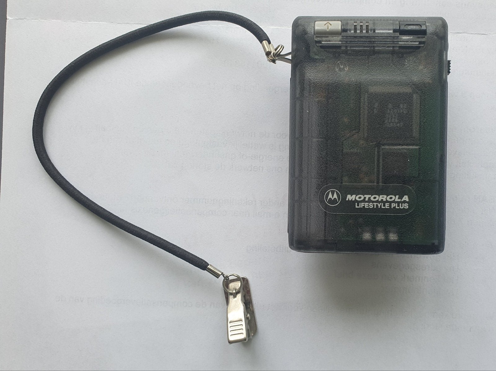 Motorola Lifestyle Plus Pager - Vintage pieper  Pager, Ophalen of Verzenden