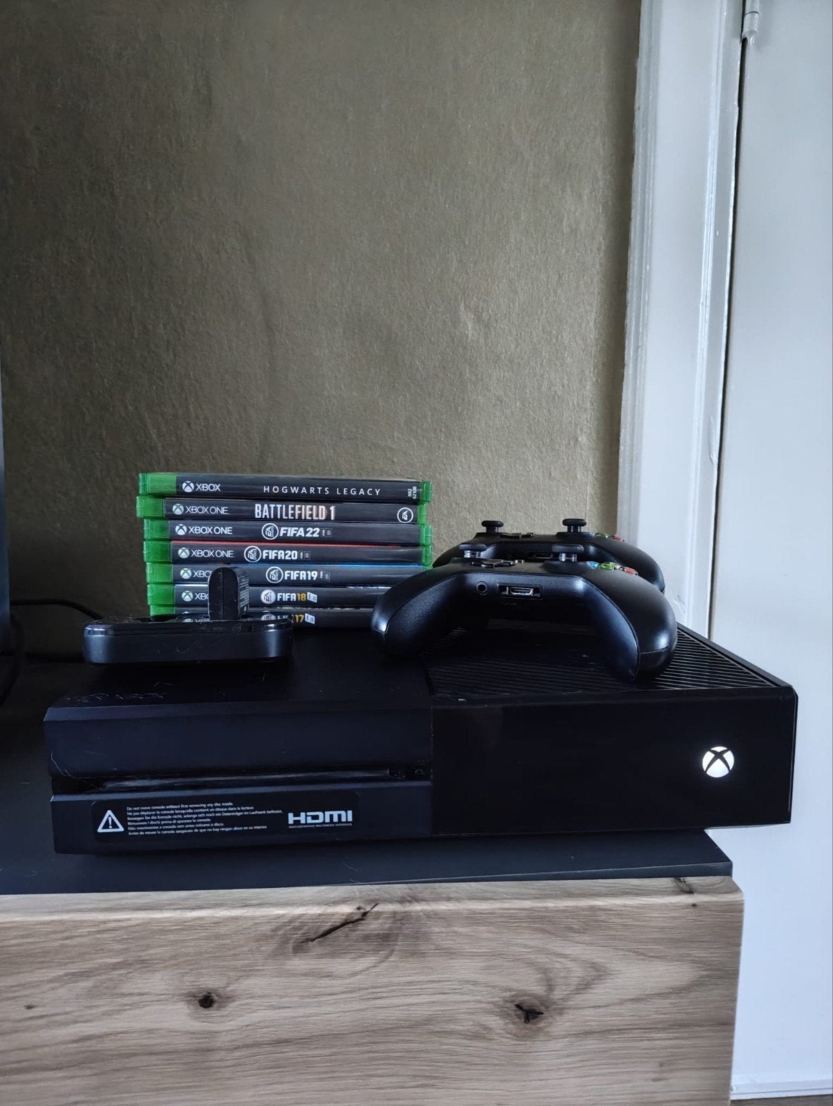 Xbox One 500GB inclusief 7 spellen, Ophalen of Verzenden, 500 GB, Met 2 controllers