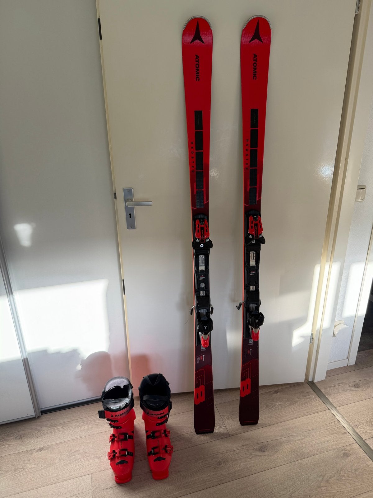 Atomic Redster G8 Revoshock 175 + CS 110 narrow 27/27.5, Ophalen, 160 tot 180 cm, Zo goed als nieuw, Atomic