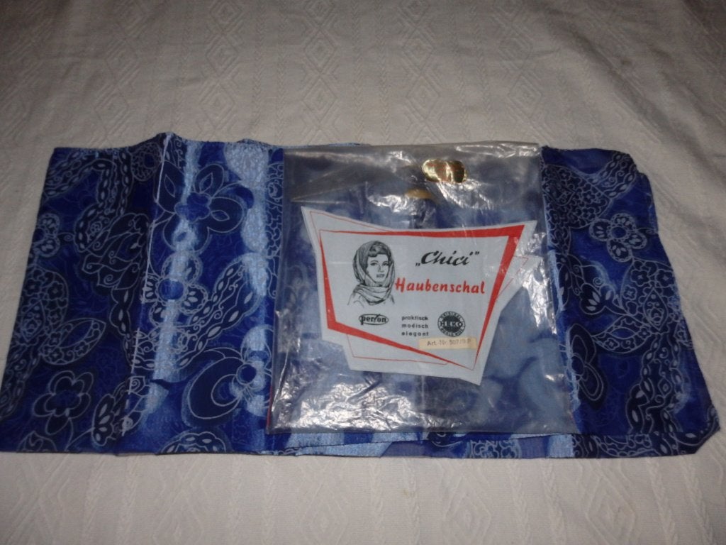 Nieuwe Chici Perlo hoofd sjaal doek hoofddoek vintage, Heko chici, Maat 46/48 (XL) of groter, Nieuw, Ophalen of Verzenden