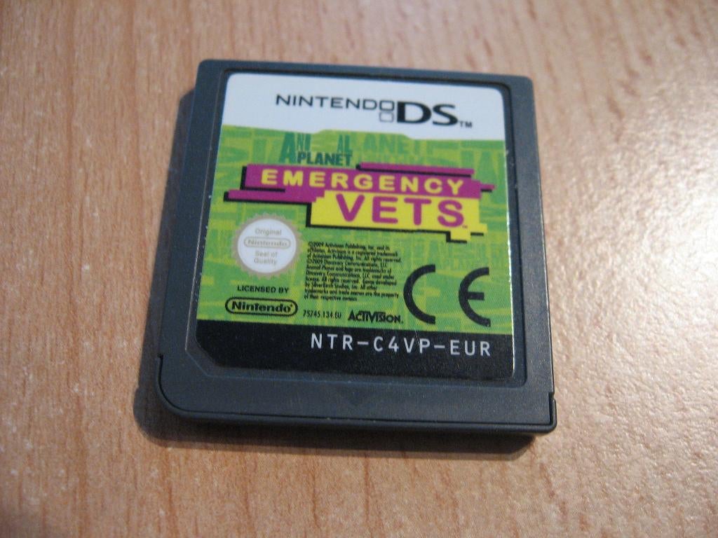 DS spel: Emergency Vets, Avontuur en Actie, Gebruikt, 1 speler, Ophalen of Verzenden