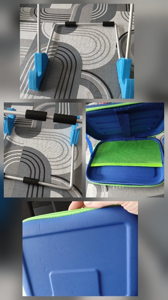 blauwe kleine spel computer tasje en kleine tablet houder, Computers en Software, 12 inch of minder, Overige typen, Ophalen of Verzenden