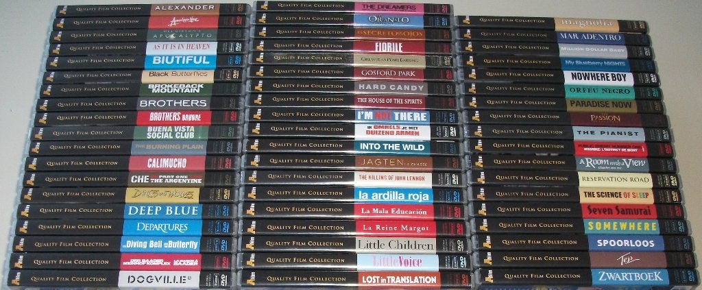 Film-Serie *** QUALITY FILM COLLECTION *** 55 stuks, Alle leeftijden, Ophalen of Verzenden, Zo goed als nieuw, Nederlands