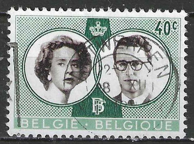 Belgie 1960 - Yvert/OBP 1169 - Boudewijn en Fabiola (ST), Verzenden, Gestempeld, Koninklijk huis