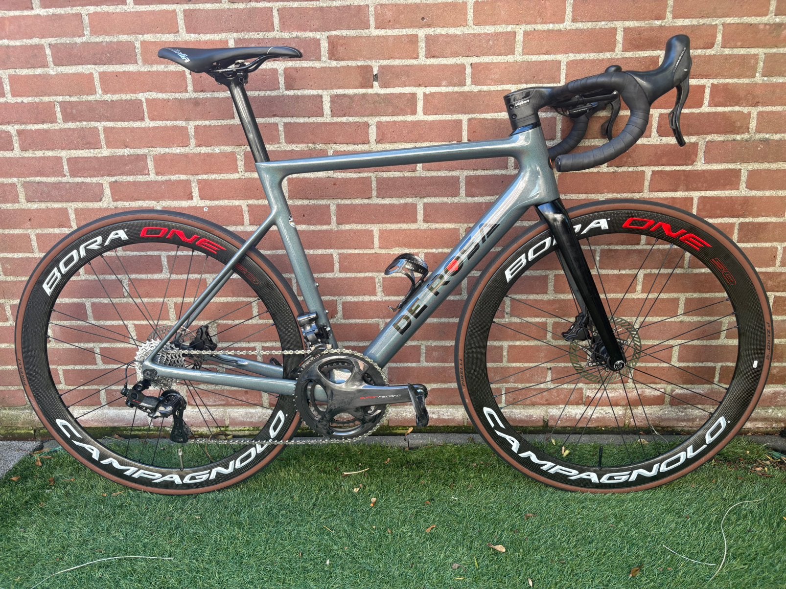 De Rosa Merak (52) Carbon Racefiets, Fietsen en Brommers, 28 inch, Carbon, Zo goed als nieuw, Meer dan 20 versnellingen