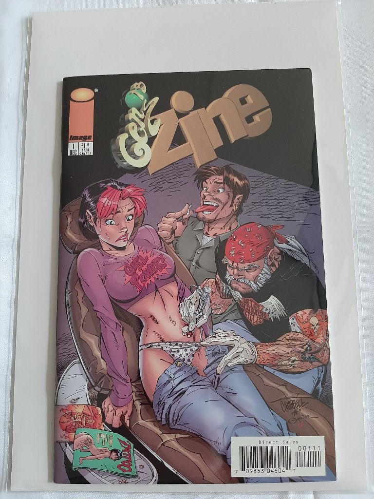 Gen 13 Zine (1996 Image, J. Scott Campbell), Boeken, Strips | Comics, Eén comic, Ophalen of Verzenden, Nieuw, Amerika