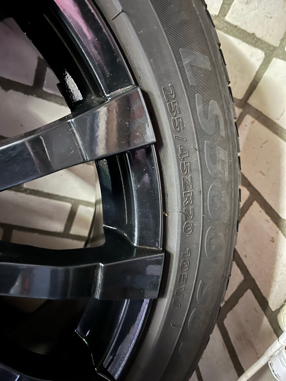 Zwarte 20 inch velgen met Landsail zomerbanden, Auto-onderdelen, Banden en Velgen, Banden en Velgen, Zomerbanden, 20 inch, 255 mm