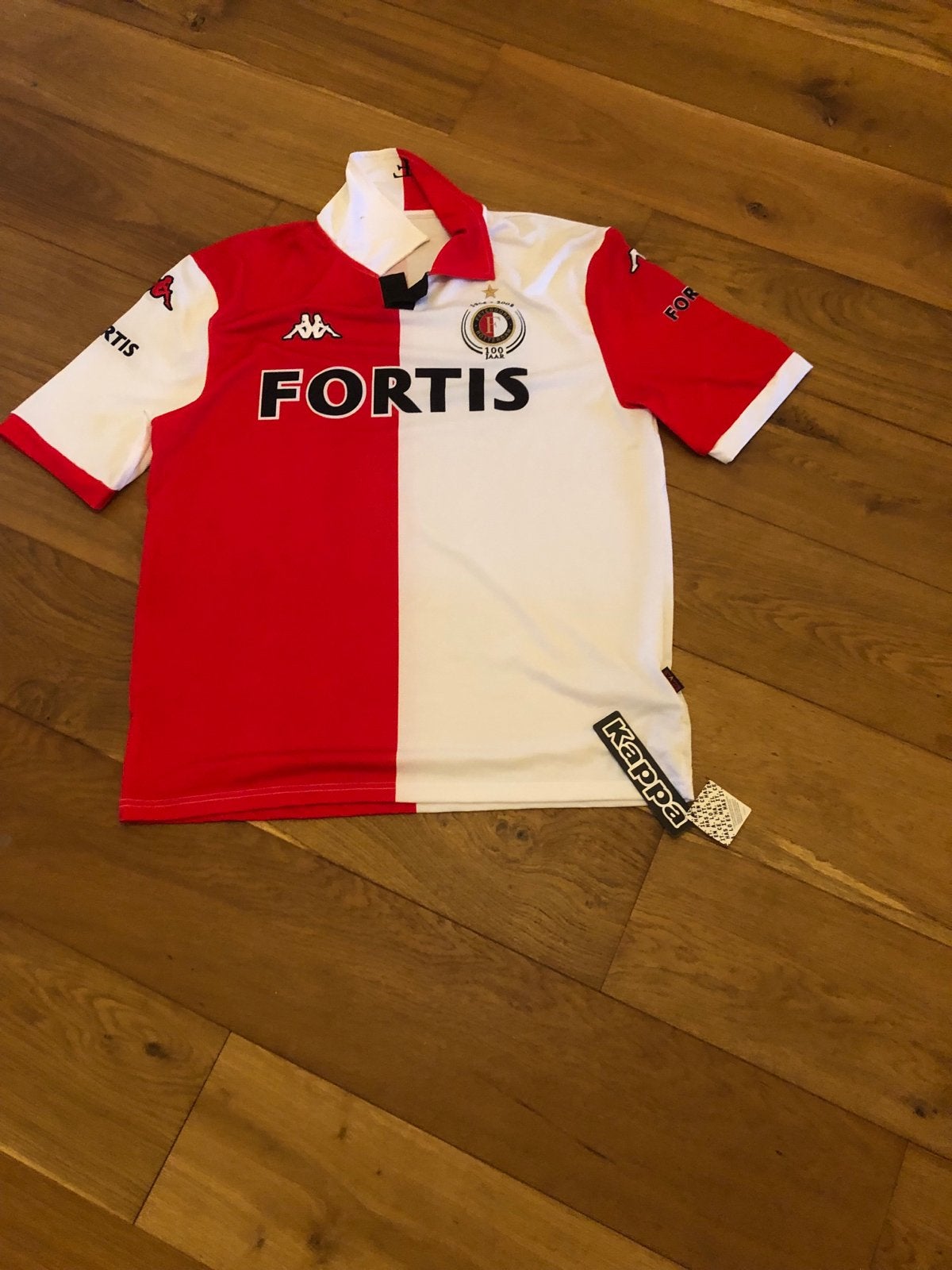 Feyenoord Thuisshirt 2008-2009 100 Jaar Jubileum Maat 5XL, Groter dan maat XL, Ophalen of Verzenden, Nieuw, Shirt