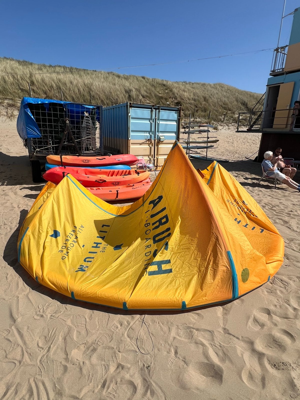 Airush Lithium V13 12m - Perfect voor beginners!, Ophalen, Zo goed als nieuw, 12 m², Kite
