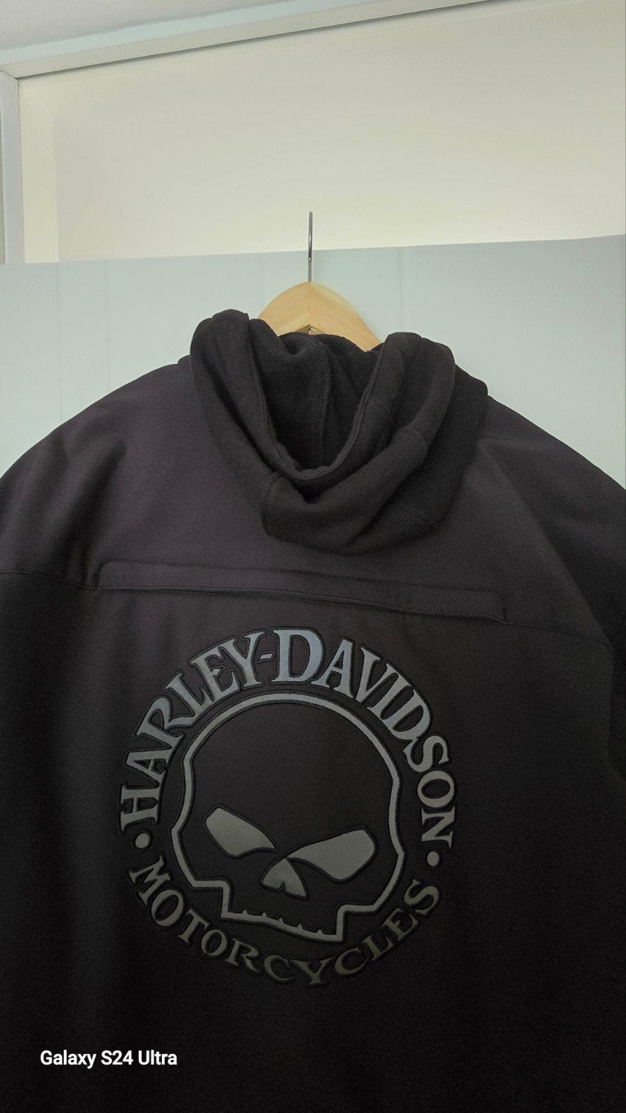 Harley-Davidson motorjas met doodshoofd logo, Harley-Davidson, Jas | textiel, Dames, Ophalen of Verzenden