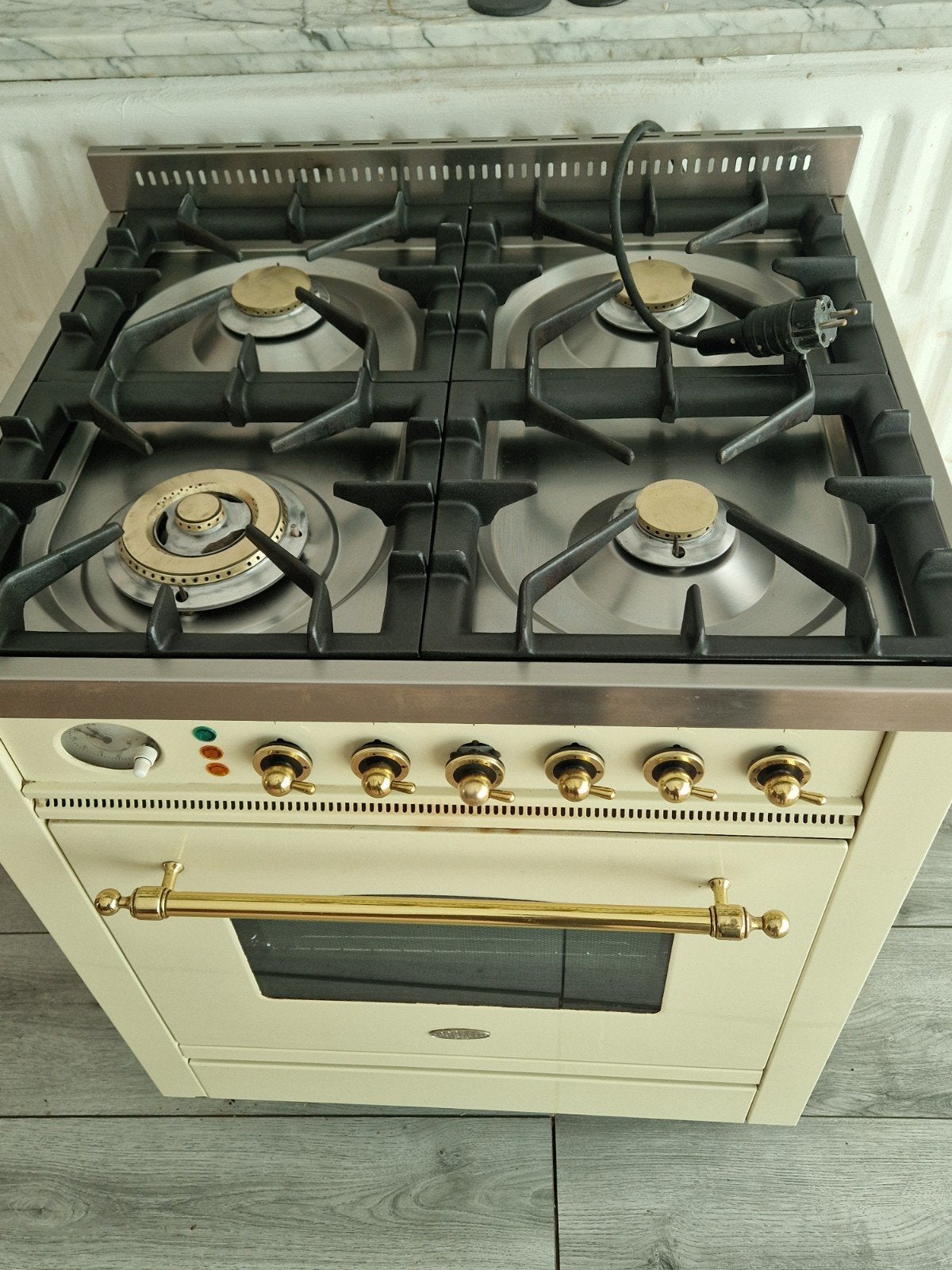boretti gasfornuis, 60 cm of meer, Gas, Vrijstaand, 85 tot 90 cm