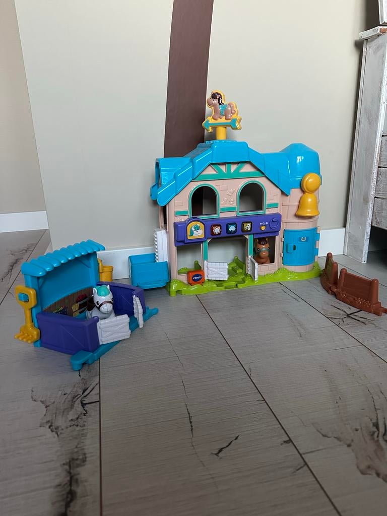 VTech Paardenmanege met interactieve functies, Ophalen, Gebruikt, Jongen of Meisje