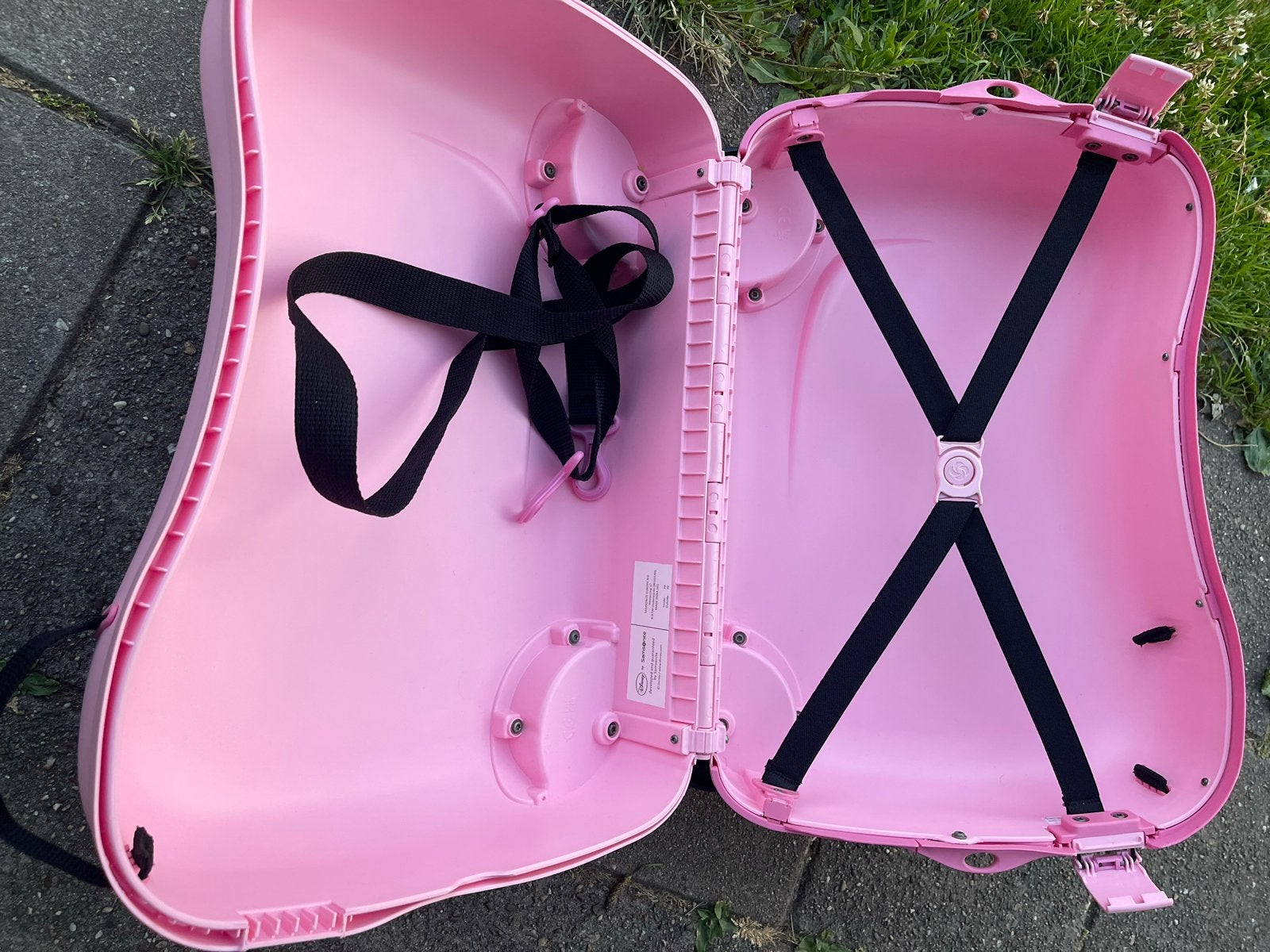 Samsonite Disney Minnie Mouse Kinderkoffer Roze, Gebruikt, Hard kunststof, Minder dan 50 cm, Minder dan 35 cm