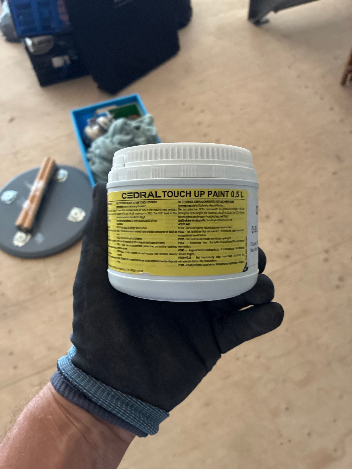 Cedral Touch Up Paint 0.5L - Nieuw, Overige kleuren, Nieuw, Ophalen of Verzenden, Verf