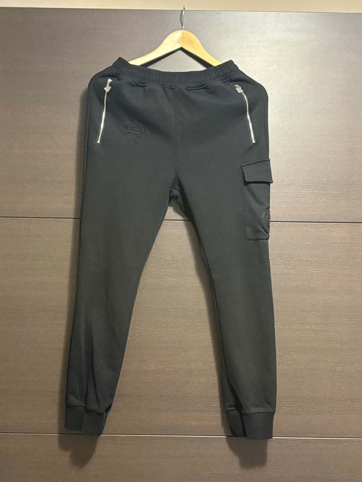Black Bananas Hollandia Joggingbroek Zwart, Ophalen of Verzenden, Zo goed als nieuw, Maat 46 (S) of kleiner, Zwart
