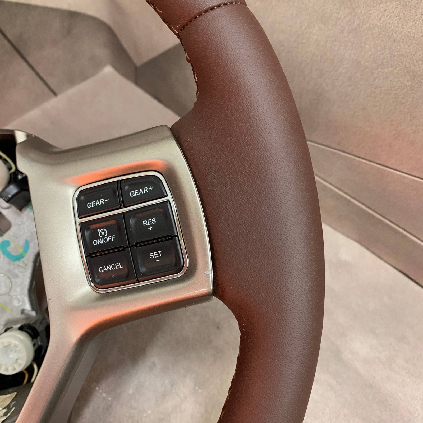 Stuur Stuurwiel Dodge RAM Laramie NIEUW LEER, Auto-onderdelen, Nieuw, Ophalen of Verzenden, Dodge