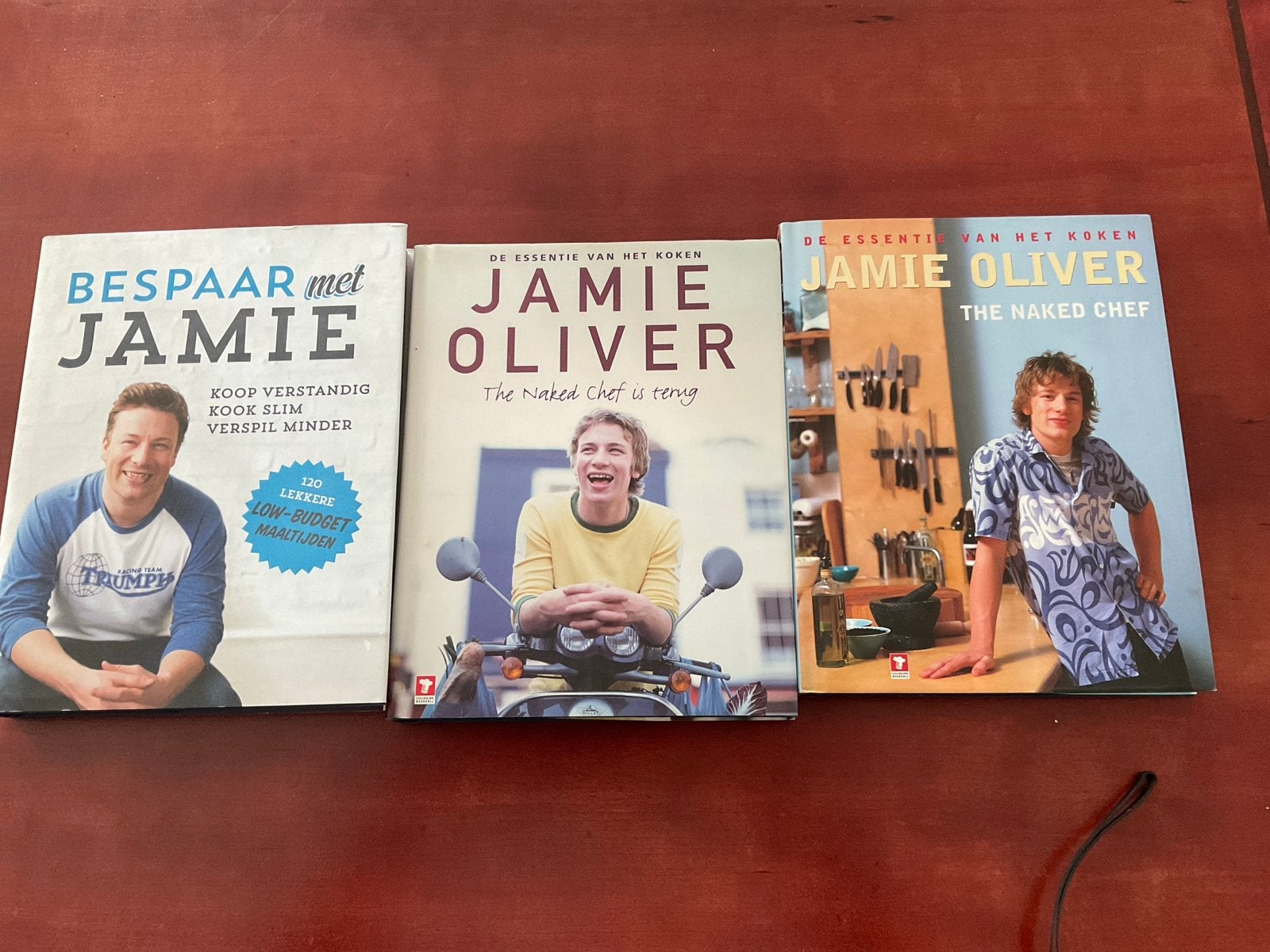 Nieuw setje van 3 Jamie Oliver kookboeken, Ophalen of Verzenden, Nieuw
