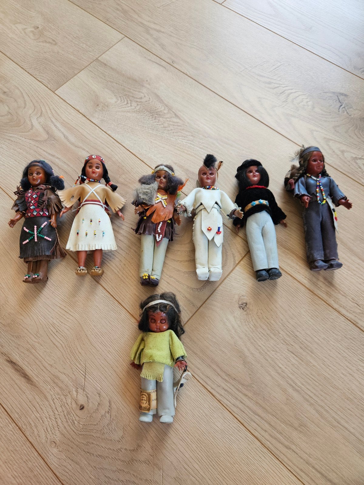 7x Carlsson Dolls - Gemiddeld 19cm hoog, Kinderen en Baby's, Speelgoed | Poppen, Ophalen of Verzenden, Gebruikt