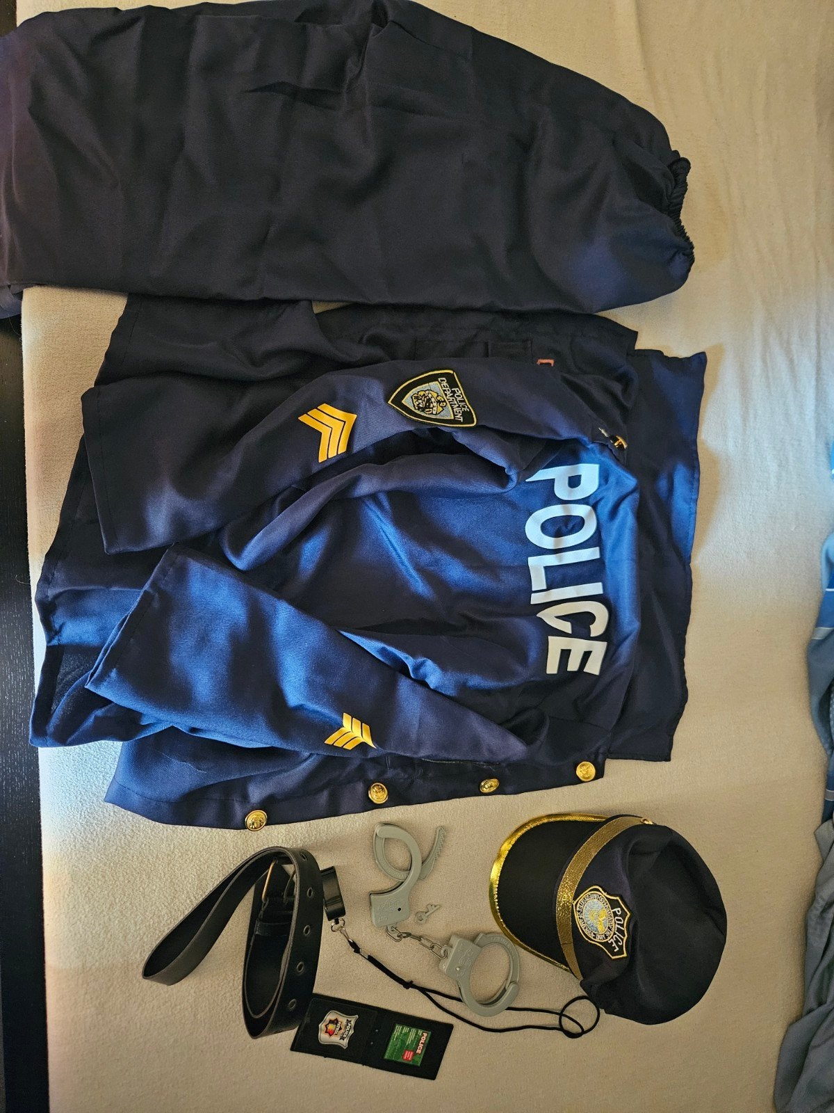 Politiepak voor kinderen - compleet met accessoires, Kinderen en Baby's, Ophalen, 134 t/m 140, Jongen of Meisje