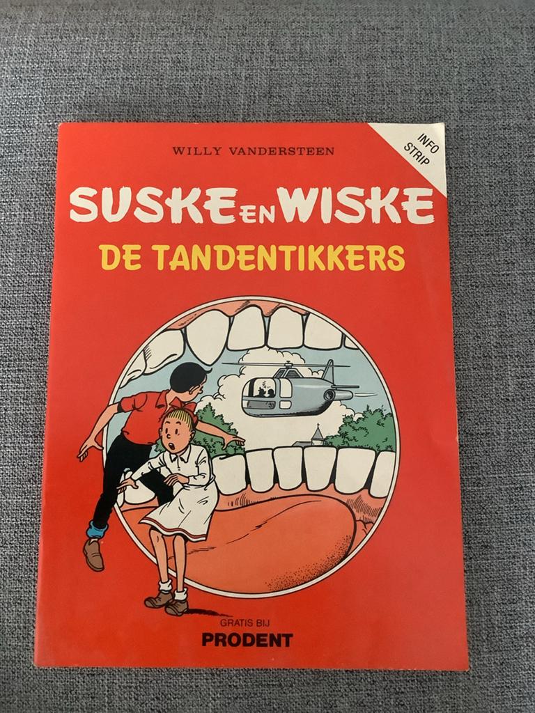 Suske en Wiske - De Tandentikkers (Prodent editie), Eén stripboek, Ophalen of Verzenden, Gelezen