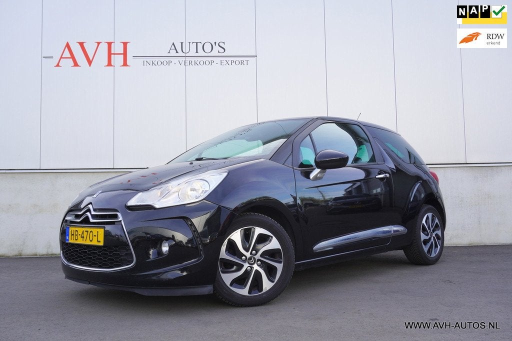 DS 3 1.6 BlueHDi So Chic, Auto's, DS, Voorwielaandrijving, Stof, Gebruikt, Euro 6