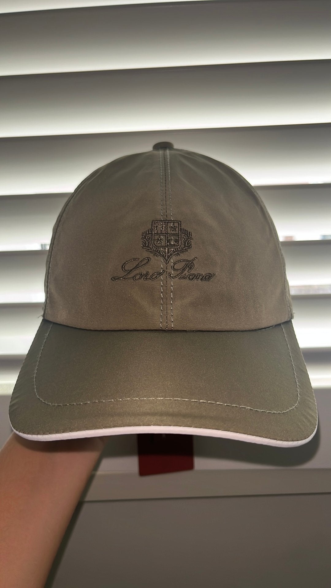 Loro piana pet stormsystem—Groen—in nieuwe staat, Kleding | Heren, Hoeden en Petten, Ophalen of Verzenden, Nieuw, One size fits all