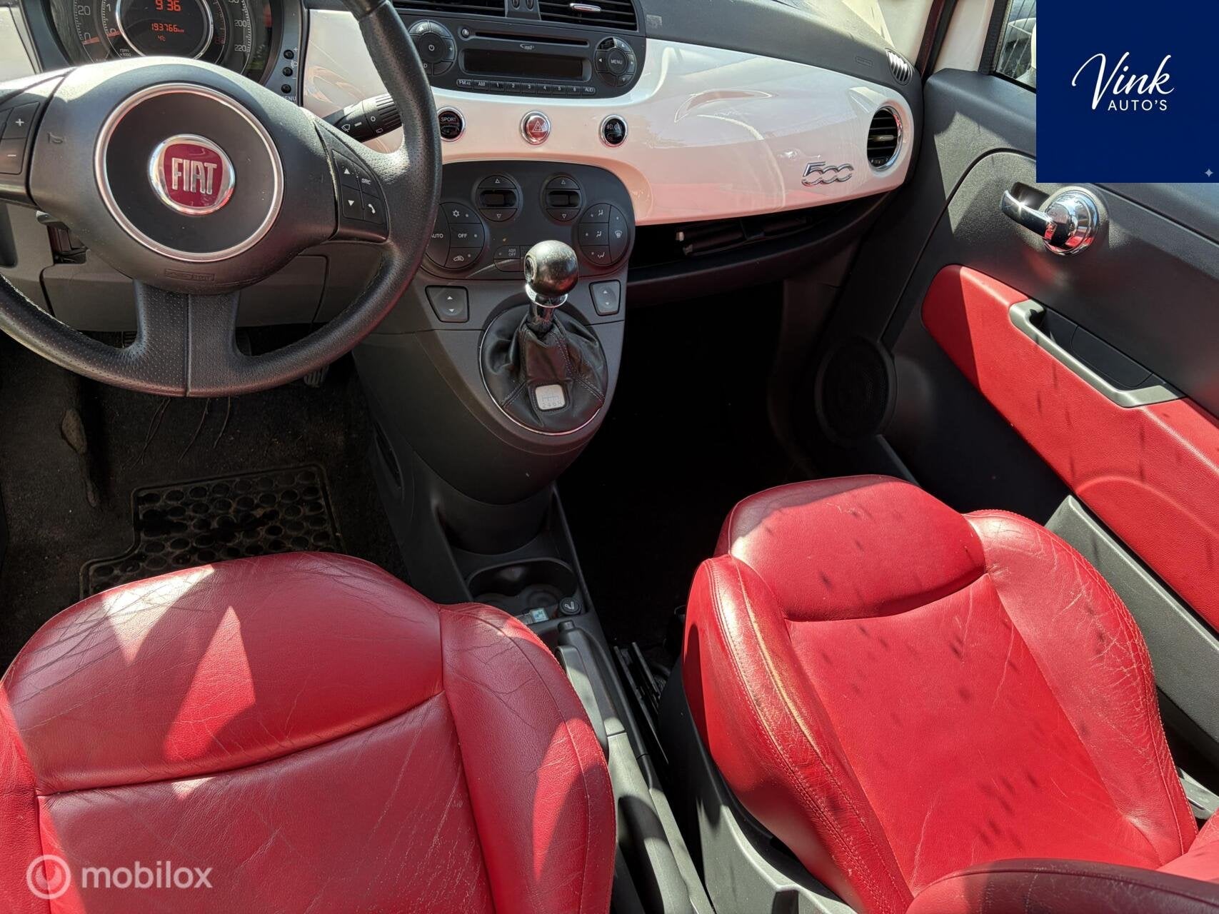 Foto 5 van Fiat 500 1.4-16V Lounge | Panoramadak | Subwoofer | Leer