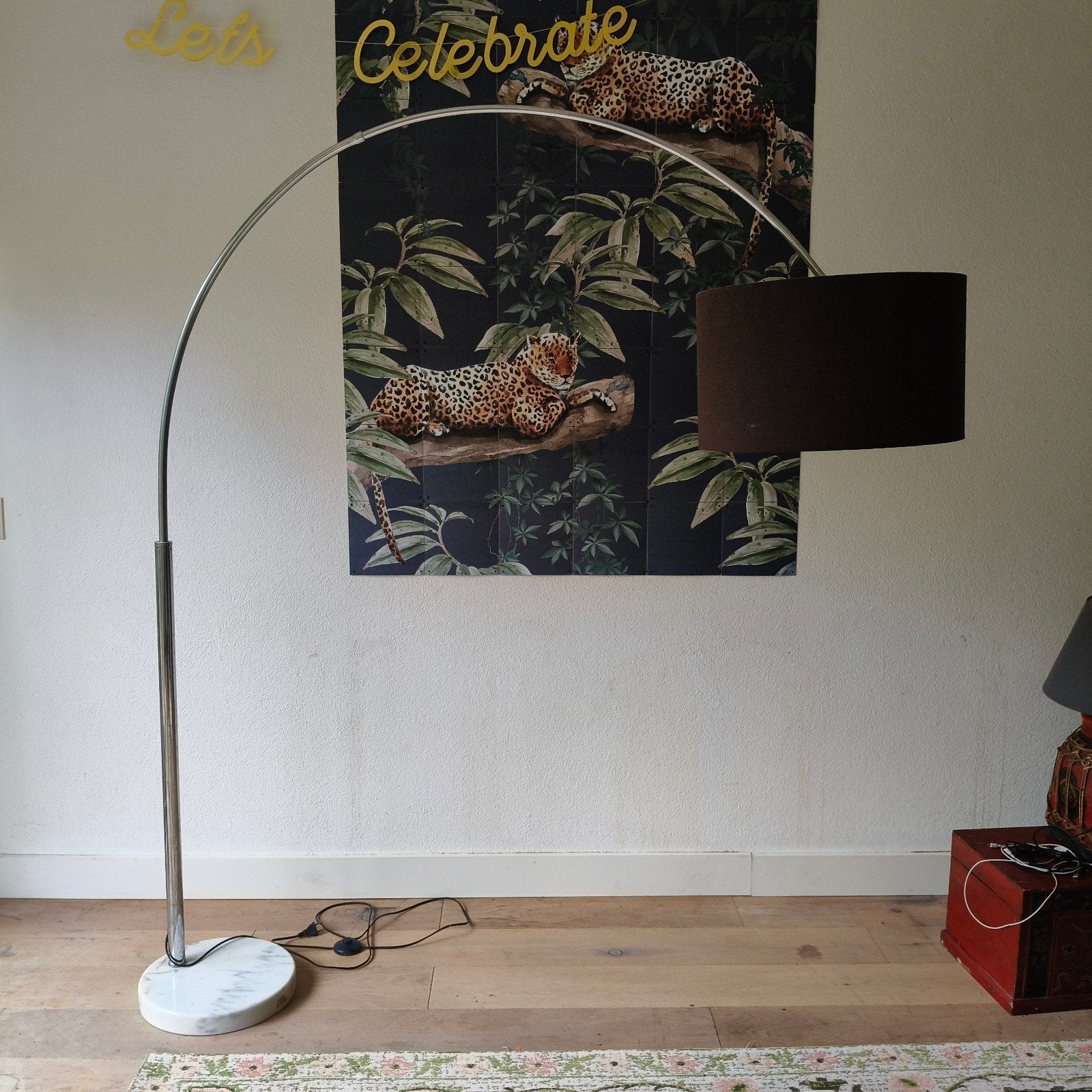 Grote booglamp van Loods5, Ophalen, Gebruikt, E27 (groot), Metaal