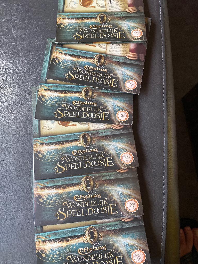 Efteling Wonderlijk Speeldoosje ( 6 cd ), Ophalen of Verzenden, Zo goed als nieuw, Overige typen