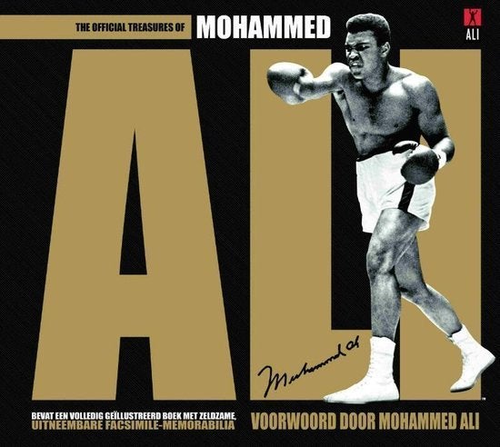 Mohammed Ali - The official treasures of Mohammed Ali, Ophalen of Verzenden, Zo goed als nieuw, Vechtsport